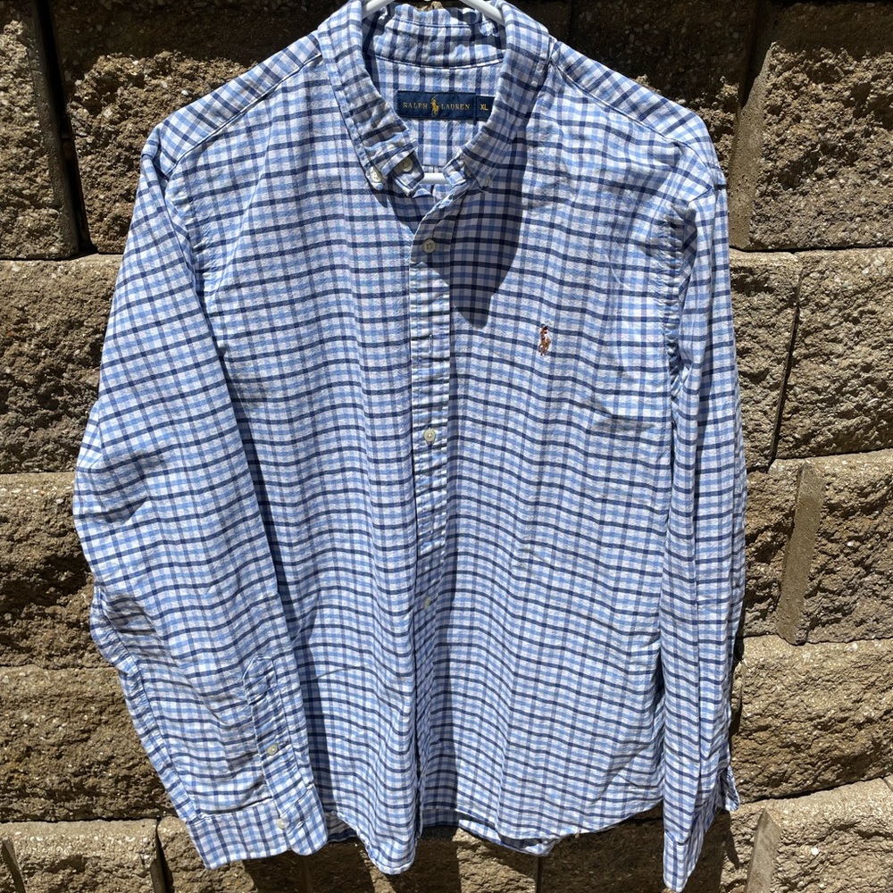 Men’s Plaid Button Down Shirt from Ralph Lauren Polo